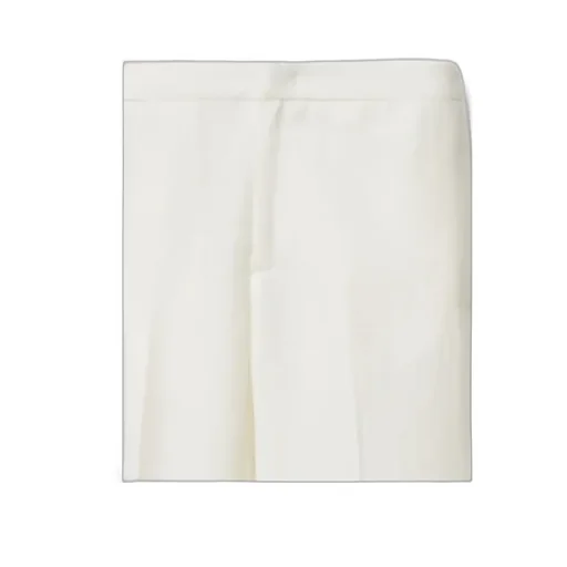 Tapered-Leg Tailored Trousers