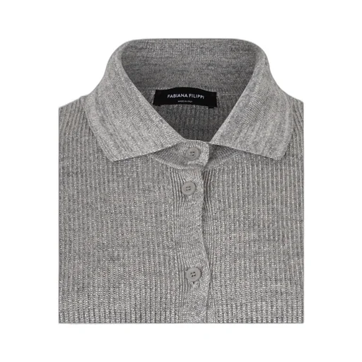 Long Sleeved Buttoned Knitted Cardigan