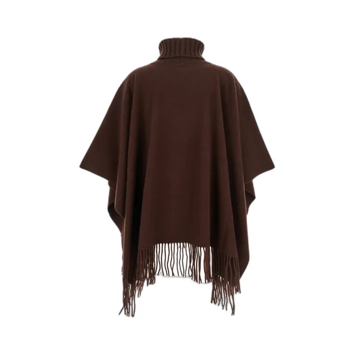 Fringed Hem Cape