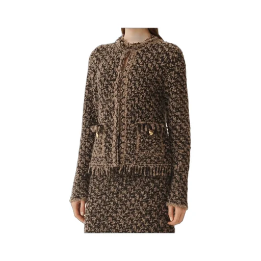 Fringed Tweed Jacket