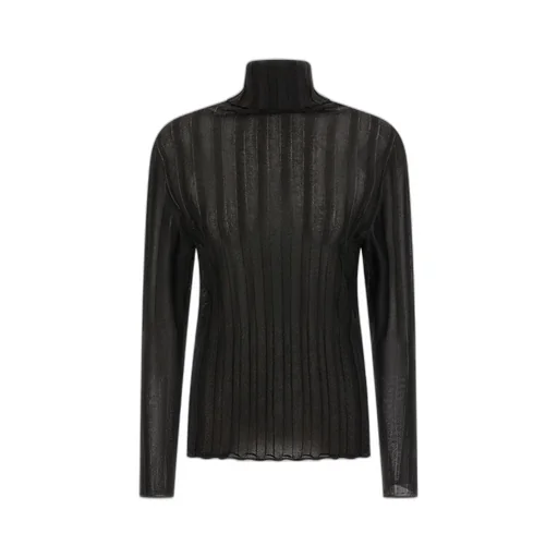 Ribbed Lurex Knitwear