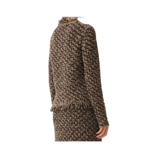 Fringed Tweed Jacket