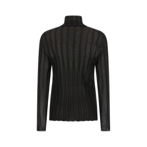 Ribbed Lurex Knitwear
