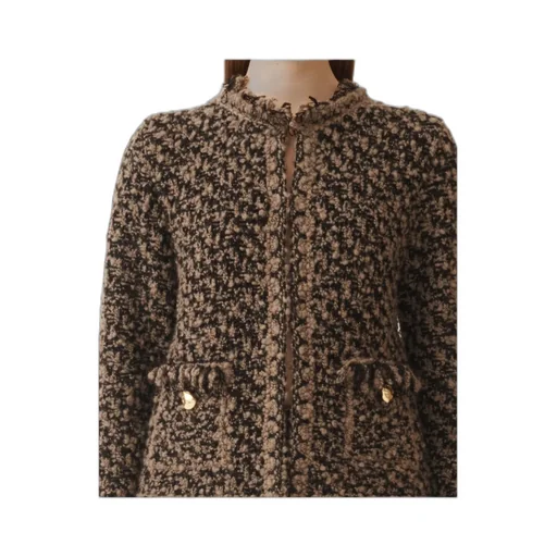 Fringed Tweed Jacket