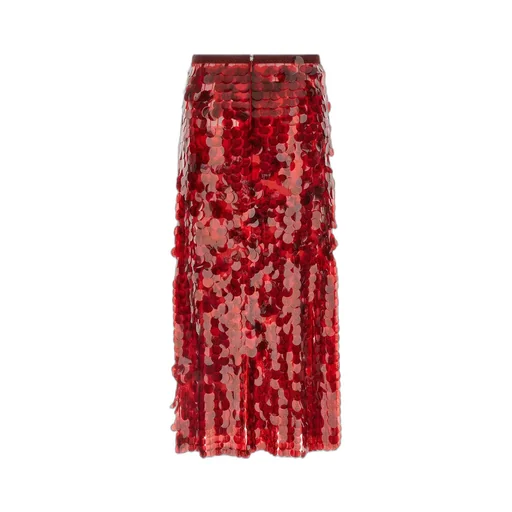 Sequin Flared Skirt