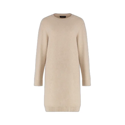 Long Sleeved Embellished Knit Dress