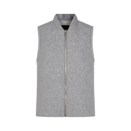 Sequin-Embellished Gilet