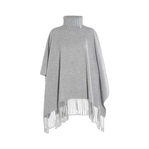 Fringed Hem Cape