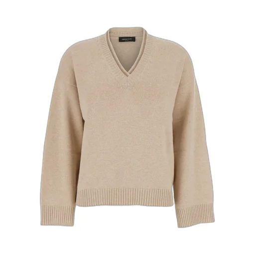 V-Neck Long-Sleeved Sweater