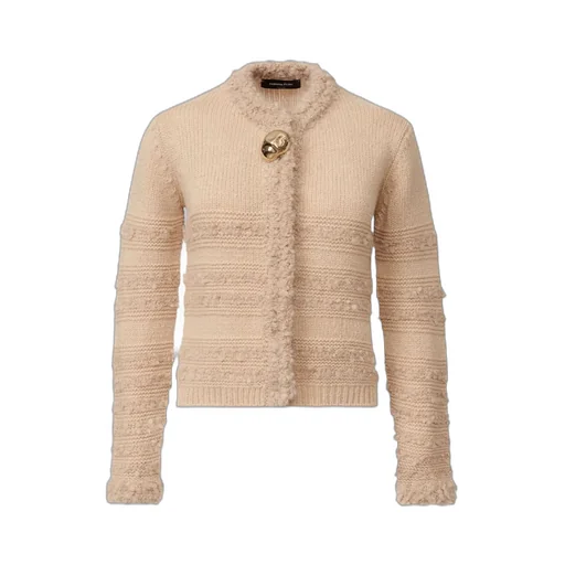 Crew-Neck Cardigan