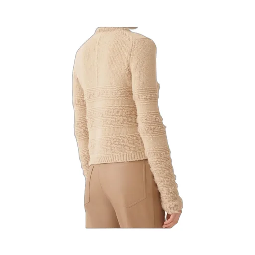 Crew-Neck Cardigan