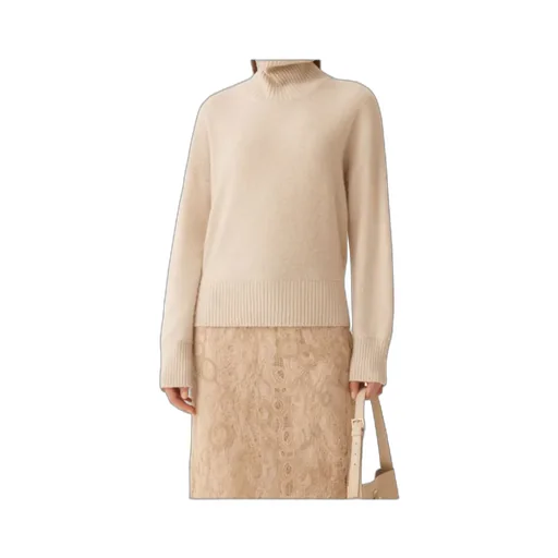 Sequins Embellished Turtleneck Jumper