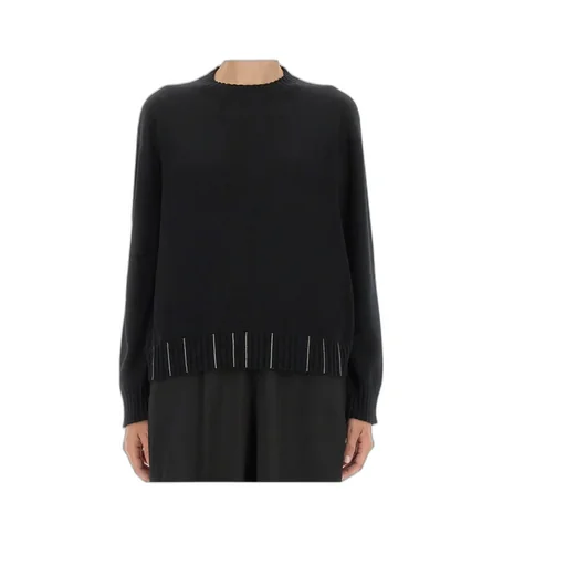 Long-Sleeved Crewneck Jumper