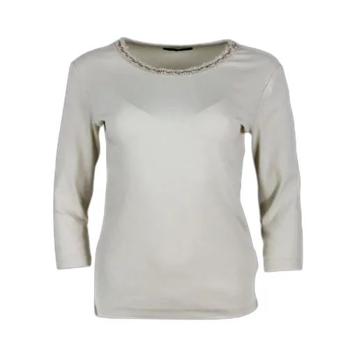 Embellished Round Neck Top