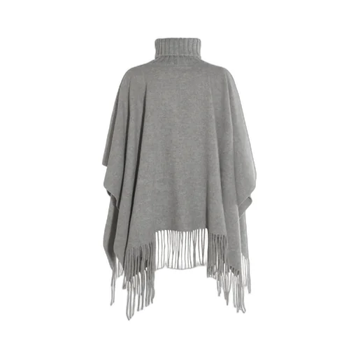 Fringed Hem Cape