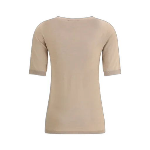 Short-Sleeved Knitted Sweater