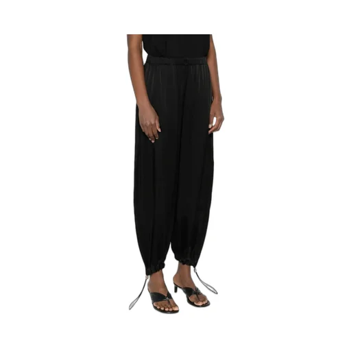 Pleated Straight-Leg Trousers