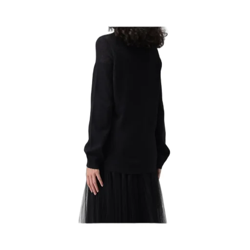 Panelled Crewneck Jumper