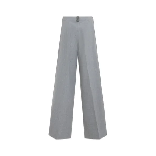 High-Waisted Casual Pants
