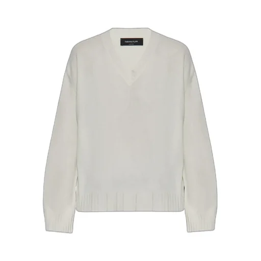 V-Neck Knitted Jumper
