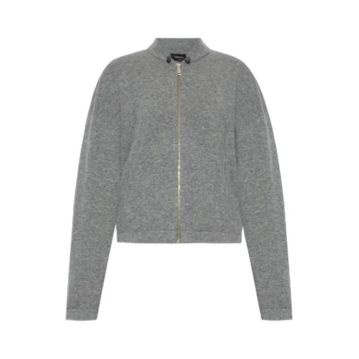 Zipped Knitted Cardigan