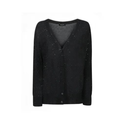 Sequin Embellished V-Neck Cardigan