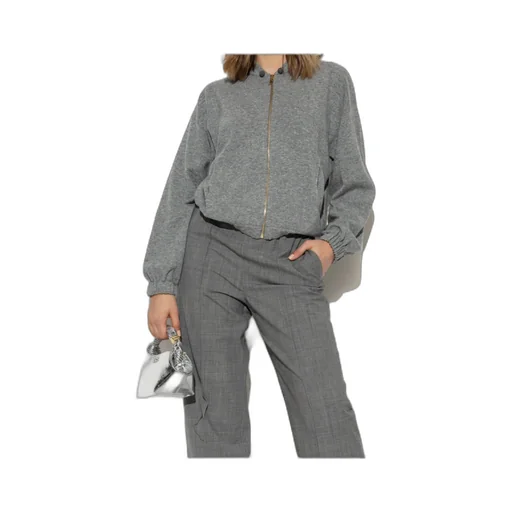 Zipped Knitted Cardigan