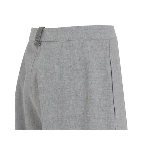 High-Waisted Casual Pants