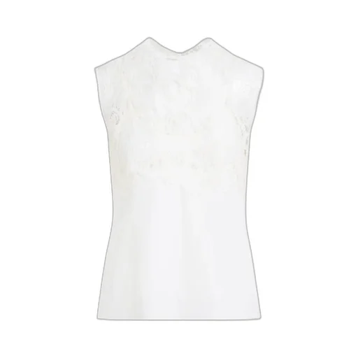 Lace Sleeveless Blouse