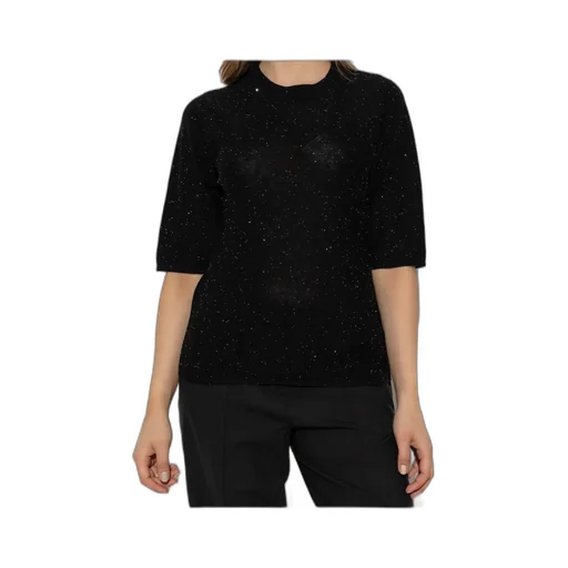 Sequin Embellished Knitted Sweater