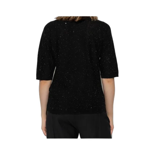 Sequin Embellished Knitted Sweater