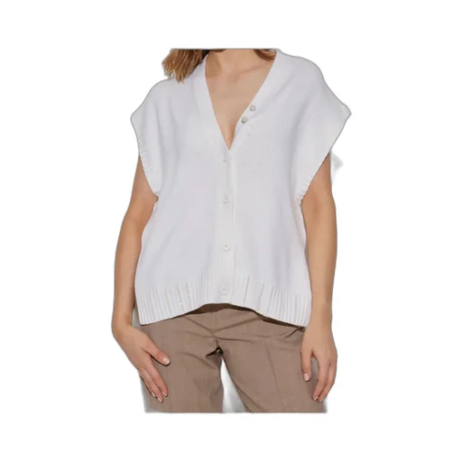 V-Neck Knitted Cardigan
