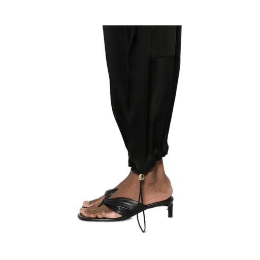 Pleated Straight-Leg Trousers