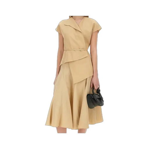 Wraparound Cap-Sleeved Top