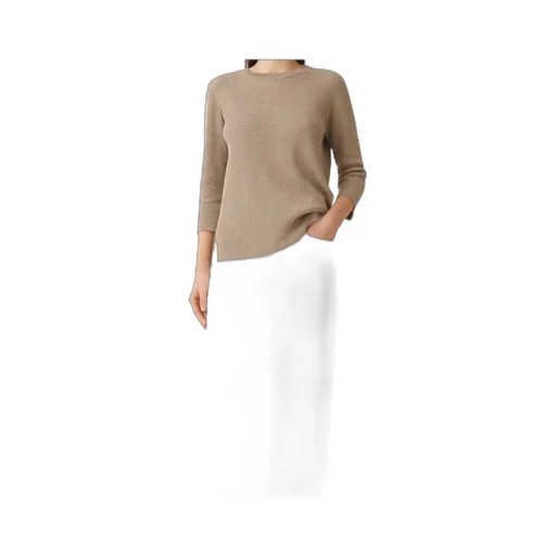Lurex-Detailed Crewneck Jumper