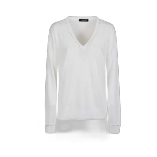 V-Neck Knitted Jumper