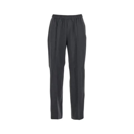 Elastic Waist Casual Pants