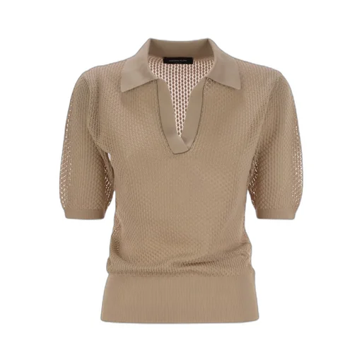Half Sleeved Polo Jumper