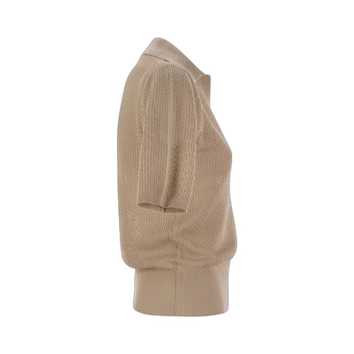 Half Sleeved Polo Jumper