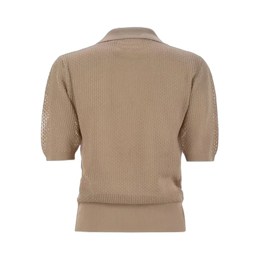 Half Sleeved Polo Jumper