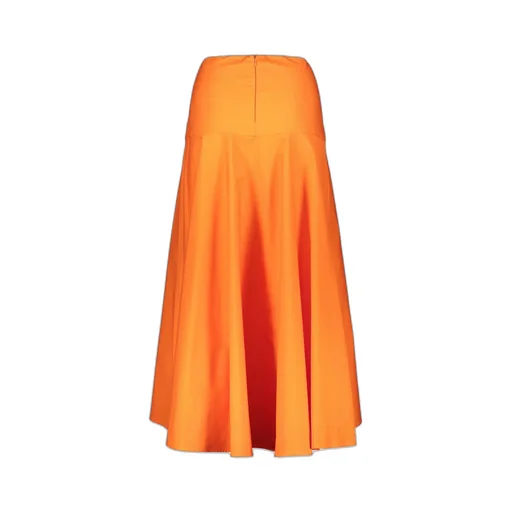 Cotton Midi Skirt