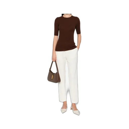 Straight-Leg Trousers