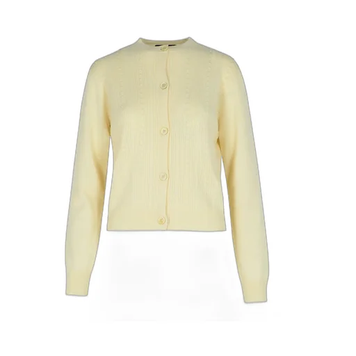 Platinum Buttoned Knitted Cardigan