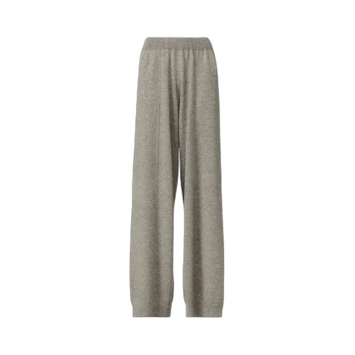 Cashmere Wide-Leg Trousers