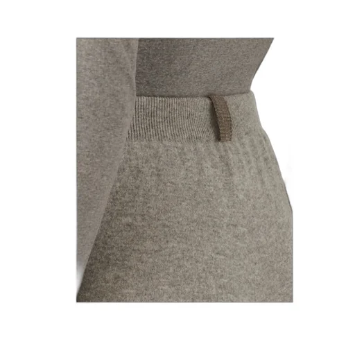 Cashmere Wide-Leg Trousers