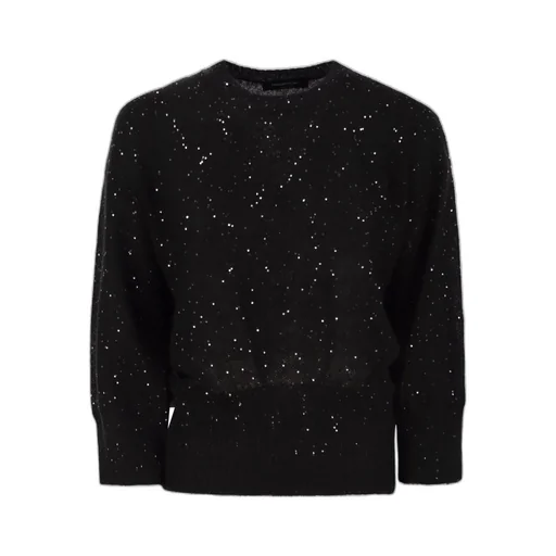 Sequin Crewneck 3/4 Sleeved Jumper