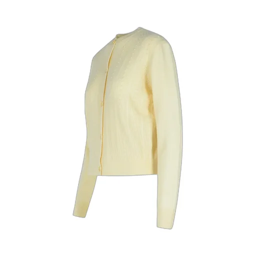 Platinum Buttoned Knitted Cardigan