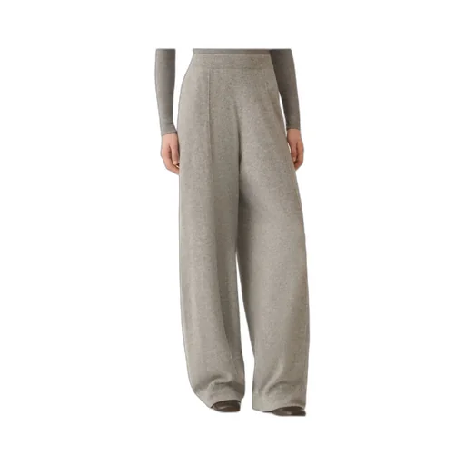 Cashmere Wide-Leg Trousers