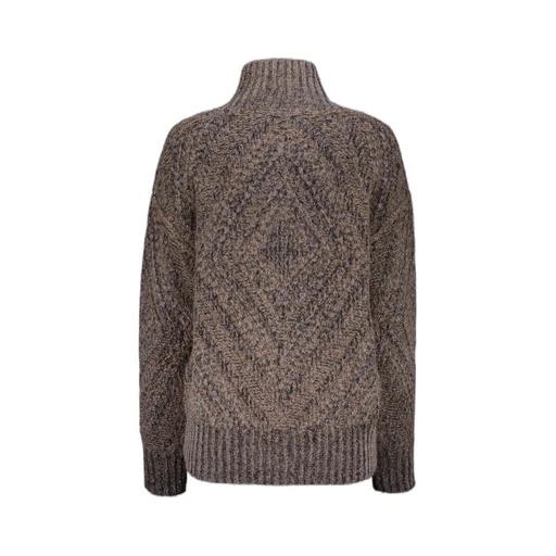 Knitted Zip Cardigan