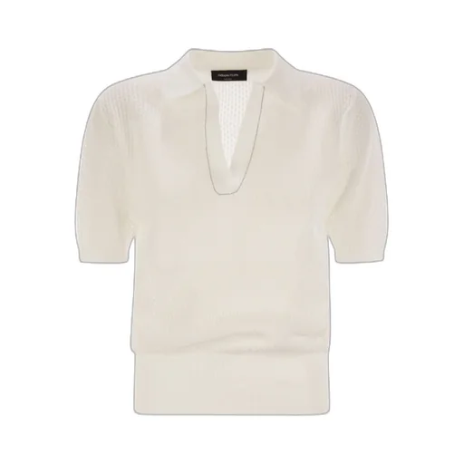 Half Sleeved Polo Jumper